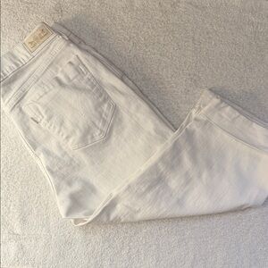 Levi's 517 Relaxed Fit Capri Cropped Cuffed Ankle Jeans Silver Tab VTG Inspired